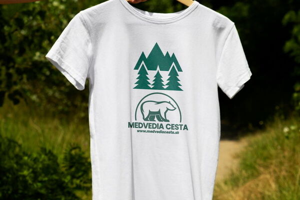 Tričko Medvedia cesta - Green